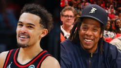 Trae Young Reacts To Playing In Front Of JAY-Z & Nelly