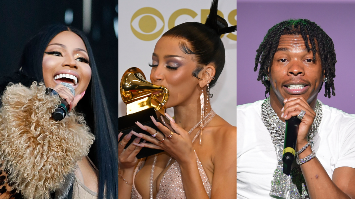 Nicki Minaj Congratulates Doja Cat & Lil Baby On First Grammy Wins