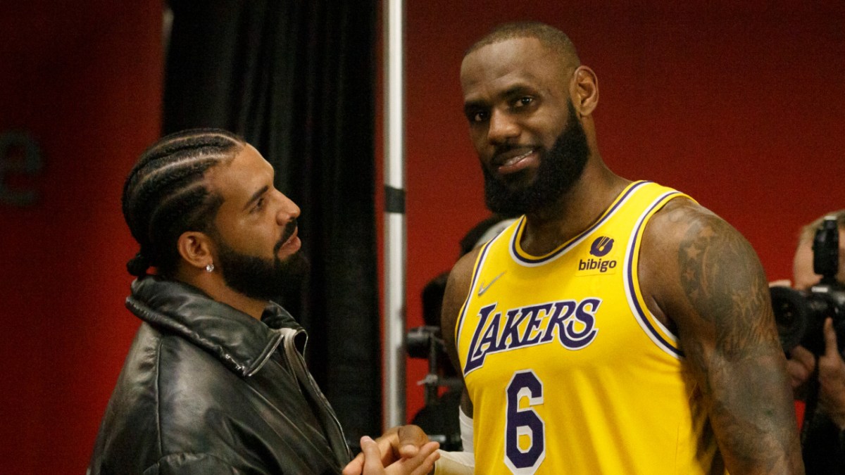 Drake's Son Adonis Channels LeBron James On Basketball Court