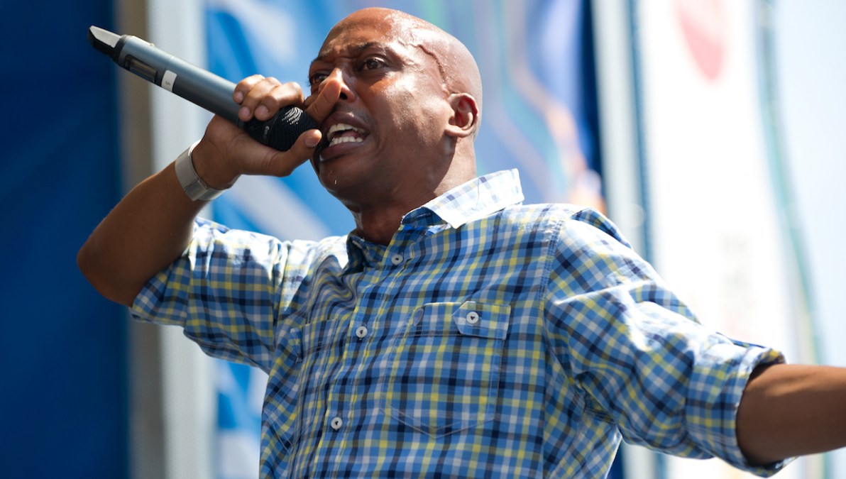 Gillie da Kid performs at the 4th Annual Global Fusion Festival