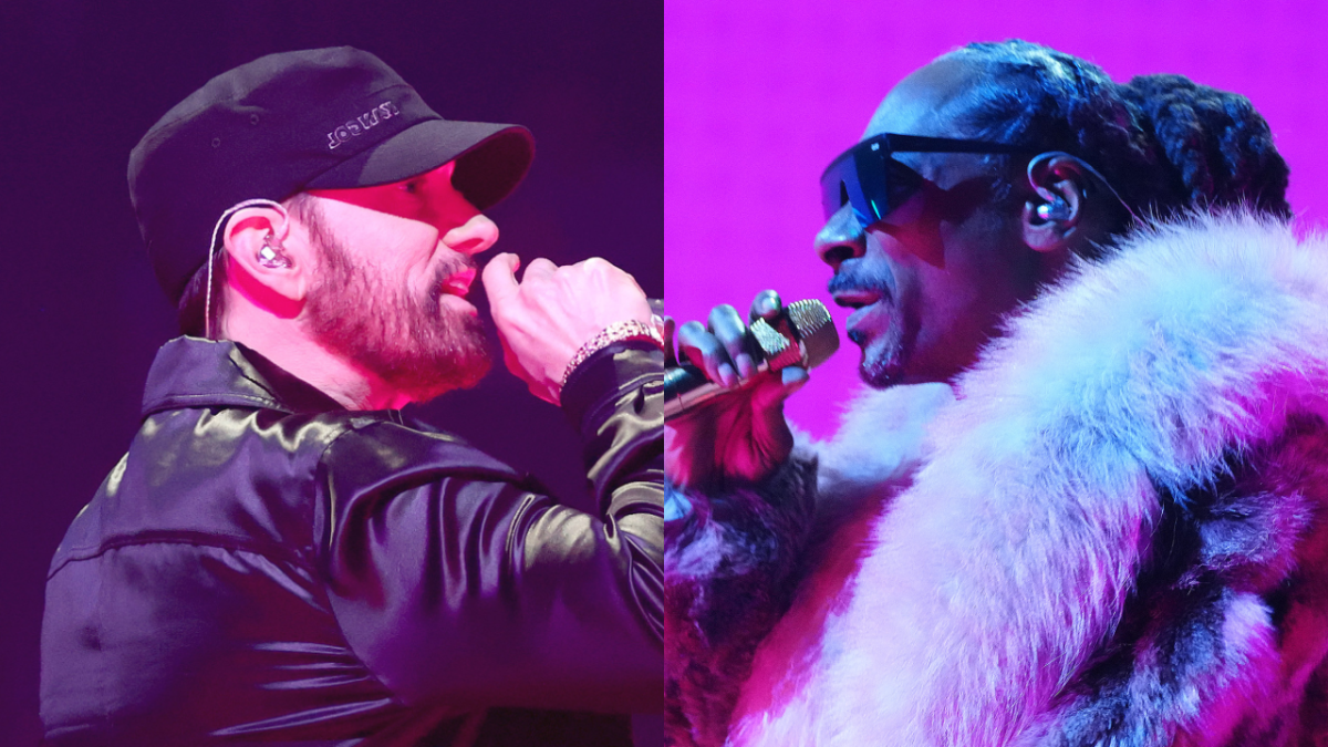 Eminem & Snoop Dogg Deliver Marijuana-Laced Metaverse Performance At 2022 MTV VMAs