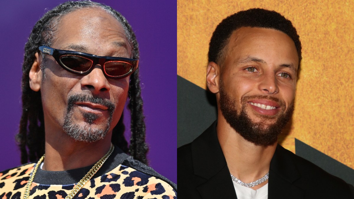 Snoop Dogg and Stephen Curry