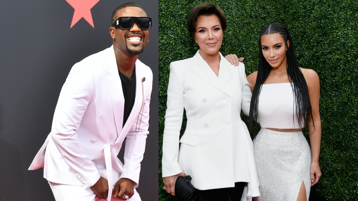 Ray J Kris Jenner Kim Kardashian