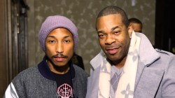 Pharrell Gives Busta Rhymes His Flowers While Presenting Him With BMI Icon Award