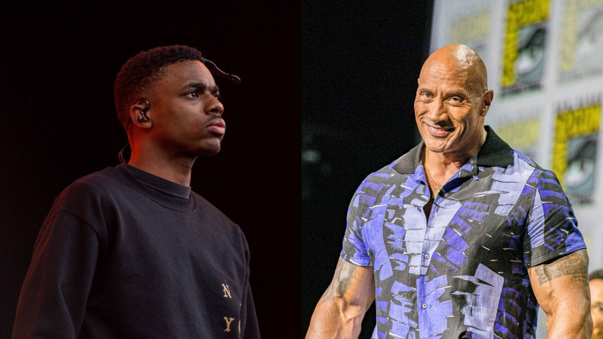 The Rock and Vince Staples