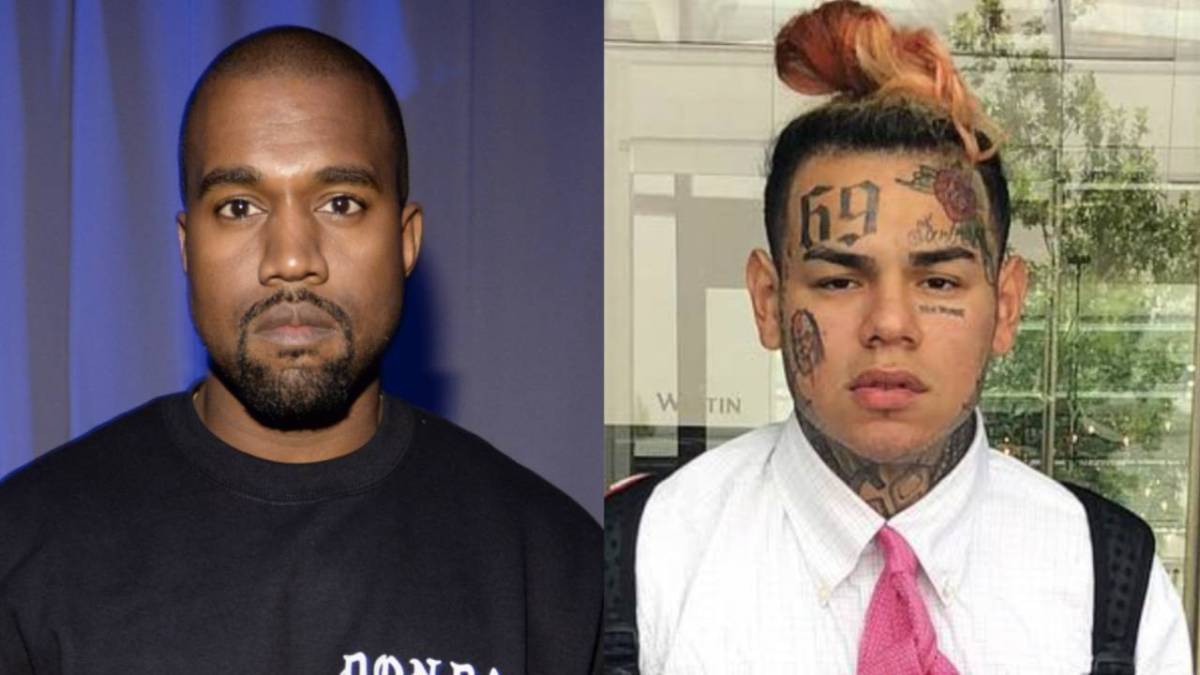 6ix9ine Defends Kanye West Controversial Antics