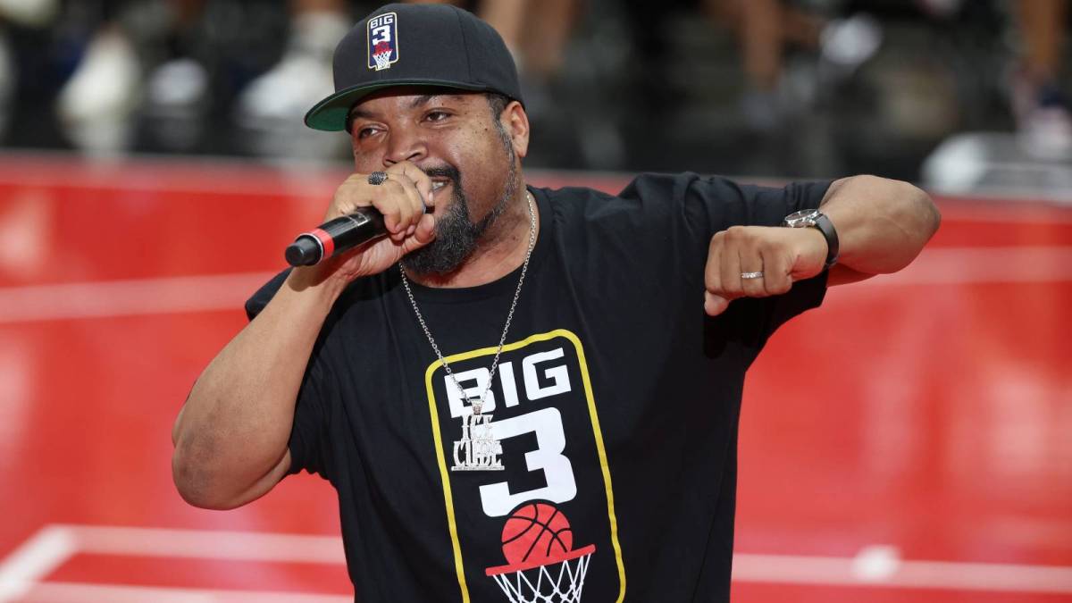 Ice Cube performs at the BIG3