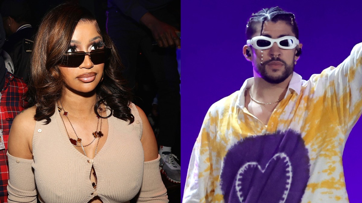 Cardi B and Bad Bunny