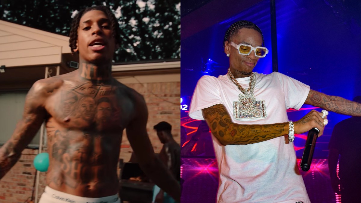 NLE Choppa Pips Soulja Boy To Become ‘First Rapper To Walk Out An NBA Team’