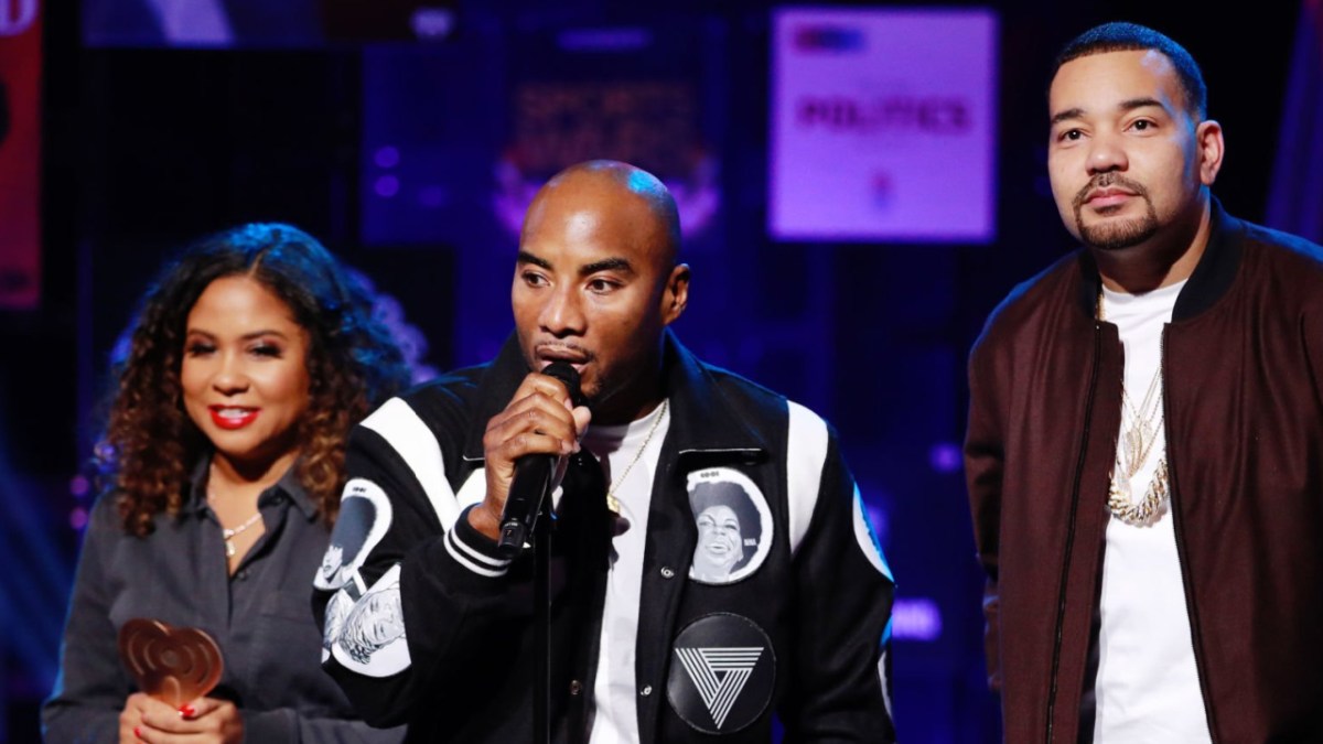 Charlamagne Tha God & DJ Envy Don Wigs For Angela Yee's Last Week On 'The Breakfast Club'