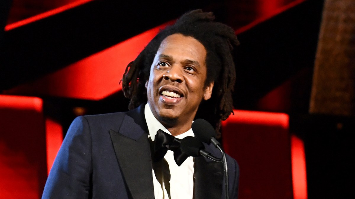 JAY-Z Poses With All Of His Grammy Awards In Epic Photo