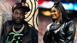 Meek Mill & Jazmine Sullivan Perform At MLB World Series Game