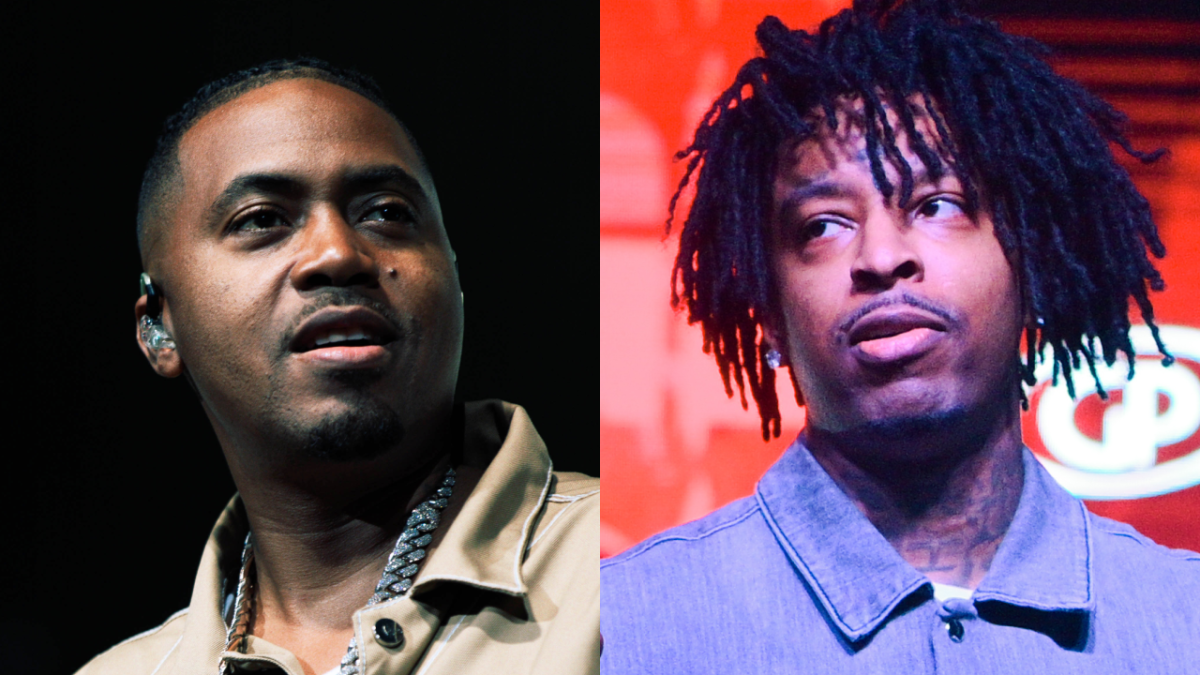 Nas & 21 Savage Drop New Song 'One Mic, One Gun': Listen