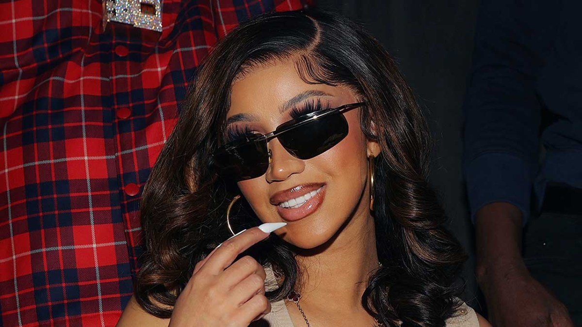 Cardi B Channels Her Inner Emo As She Rings In The New Year in Miami