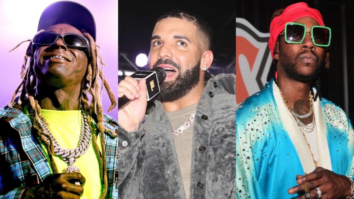 Lil Wayne Brings Out Drake & 2 Chainz At Club LIV In Miami