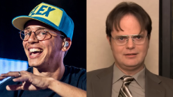 Logic Hits Studio With Rainn Wilson A.K.A. Dwight From 'The Office'