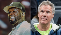 50 Cent Wheels Out Will Ferrell At Indiana Pacers Game: ‘One Of My Favorite Actors’