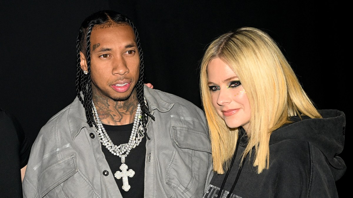 Tyga & Avril Lavigne Confirm Dating Rumors With French Kiss