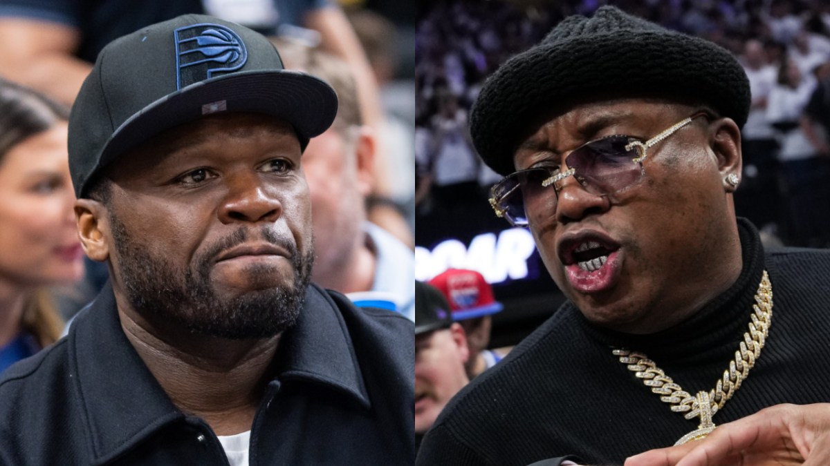 50 Cent Fears He'll Get Ejected From Warriors-Kings Game Like E-40