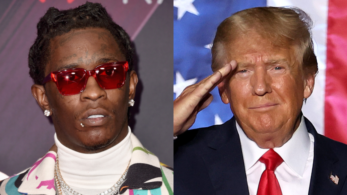 Young Thug Co-Defendant Claims Donald Trump Will 'Get Me Out'