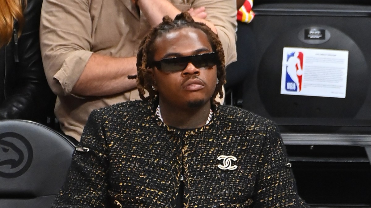 Gunna Resurfaces With New Look At Miami Heat Vs. Boston Celtics Playoff Game