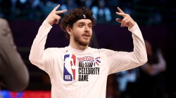 Jack Harlow Catches Miami Heat Player In Front Row & Confirms How 'Thick' He Is