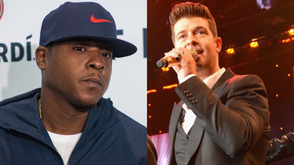 Jadakiss Joins Robin Thicke On Unearthed ‘When I Get You Alone’ Remix From 2002