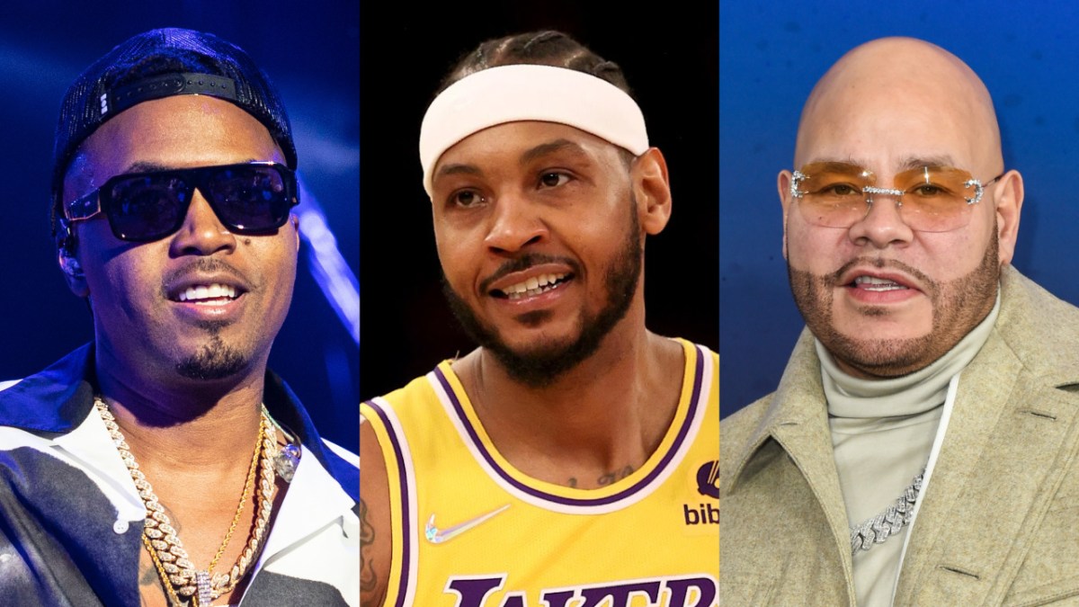 Nas & Fat Joe Pay Tribute To Carmelo Anthony After Retirement