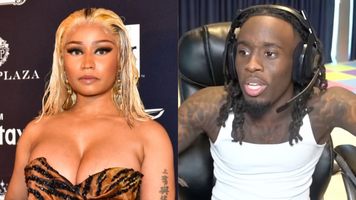 Nicki Minaj & Kai Cenat Get ‘Super Freaky’ On Instagram Live