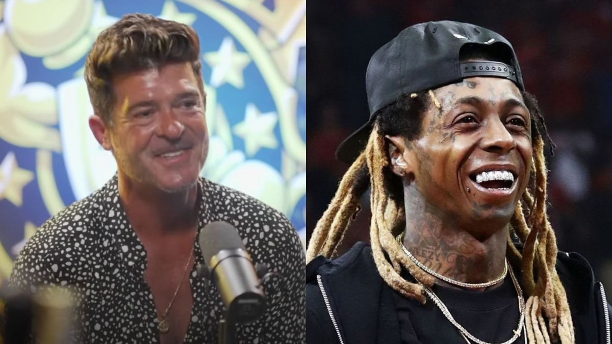 Robin Thicke Breaks Down His Musical Connection To Lil Wayne