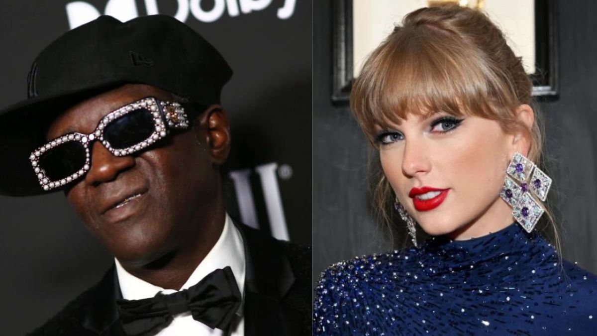 Flavor Flav Swaps ‘Friendship Bracelets’ With Fellow Taylor Swift Fans At Detroit Show