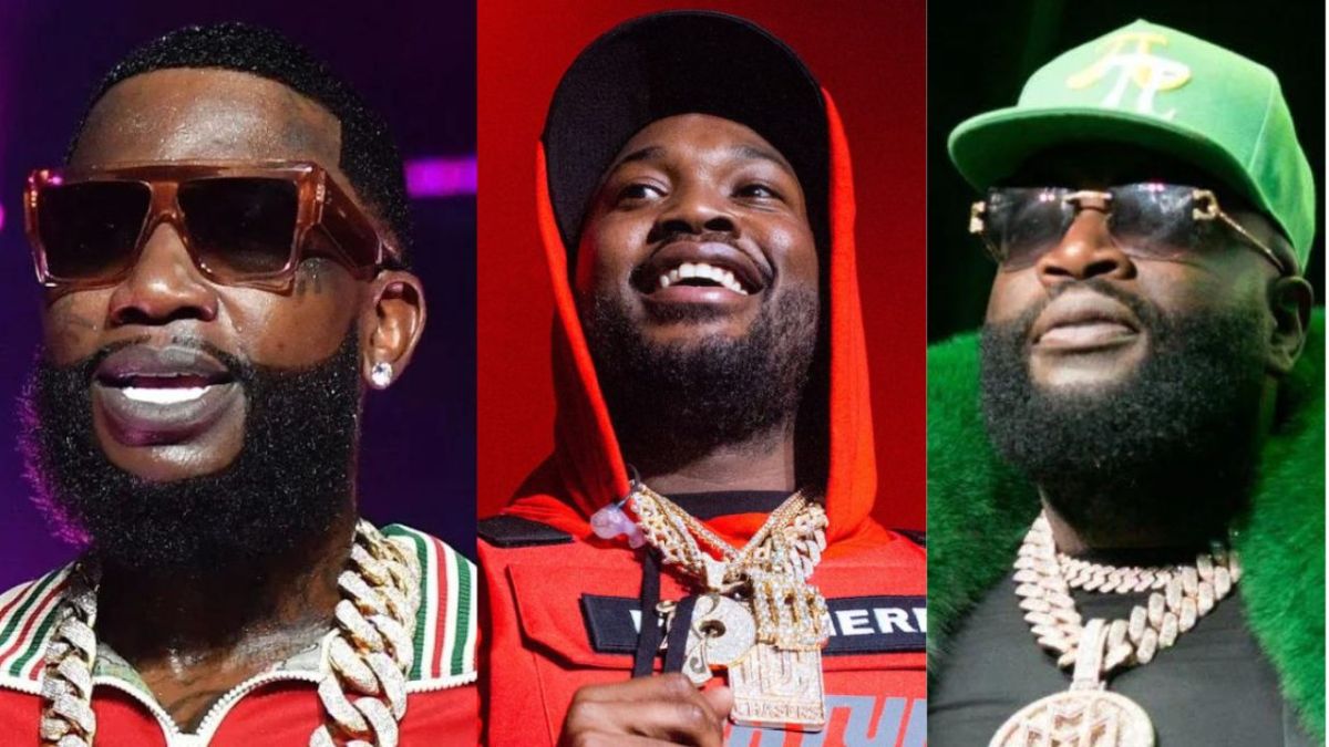 Gucci Mane & Meek Mill Perform At Drama Free Rick Ross Car Show