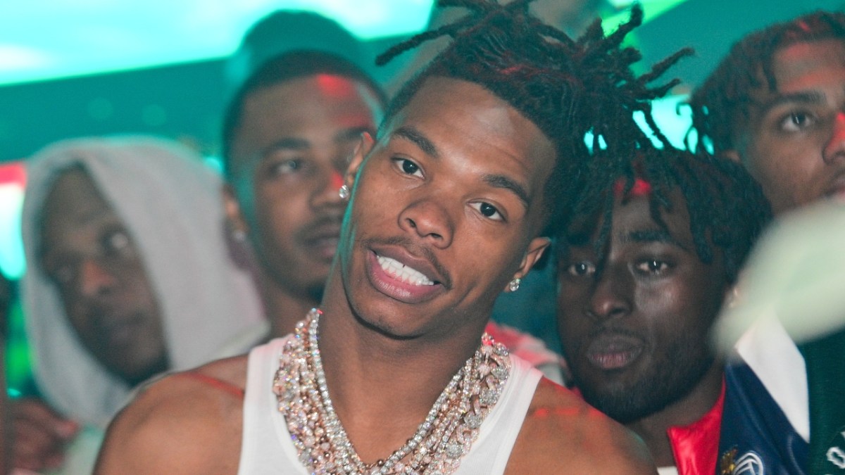 Lil Baby Roasted Over 'Disney Princess' Outfit At Pierre Thomas' Birthday Party