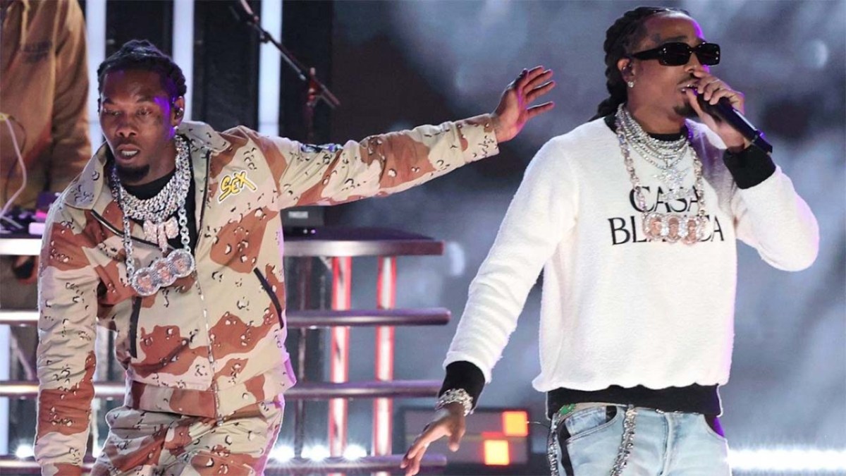 Quavo & Offset Reunite As Migos For TakeOff Tribute Performance At 2023 BET Awards