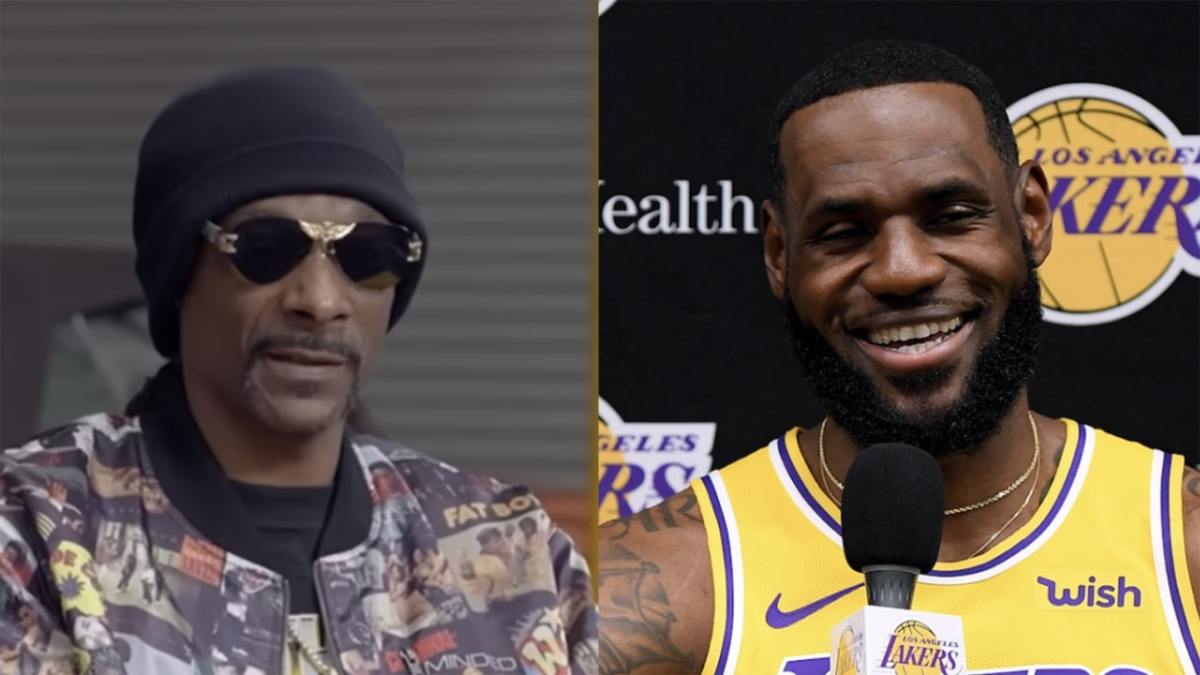 Snoop Dogg Doesn’t Believe LeBron James Is A Top 5 Laker Of All Time