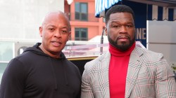 Dr. Dre Surprises 50 Cent At 48th Birthday Party In London