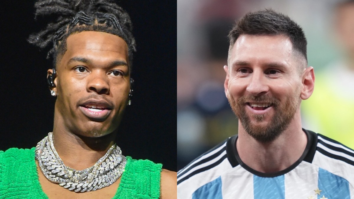 Lil Baby Helps Welcome Lionel Messi To MLS At Inter Miami Introduction