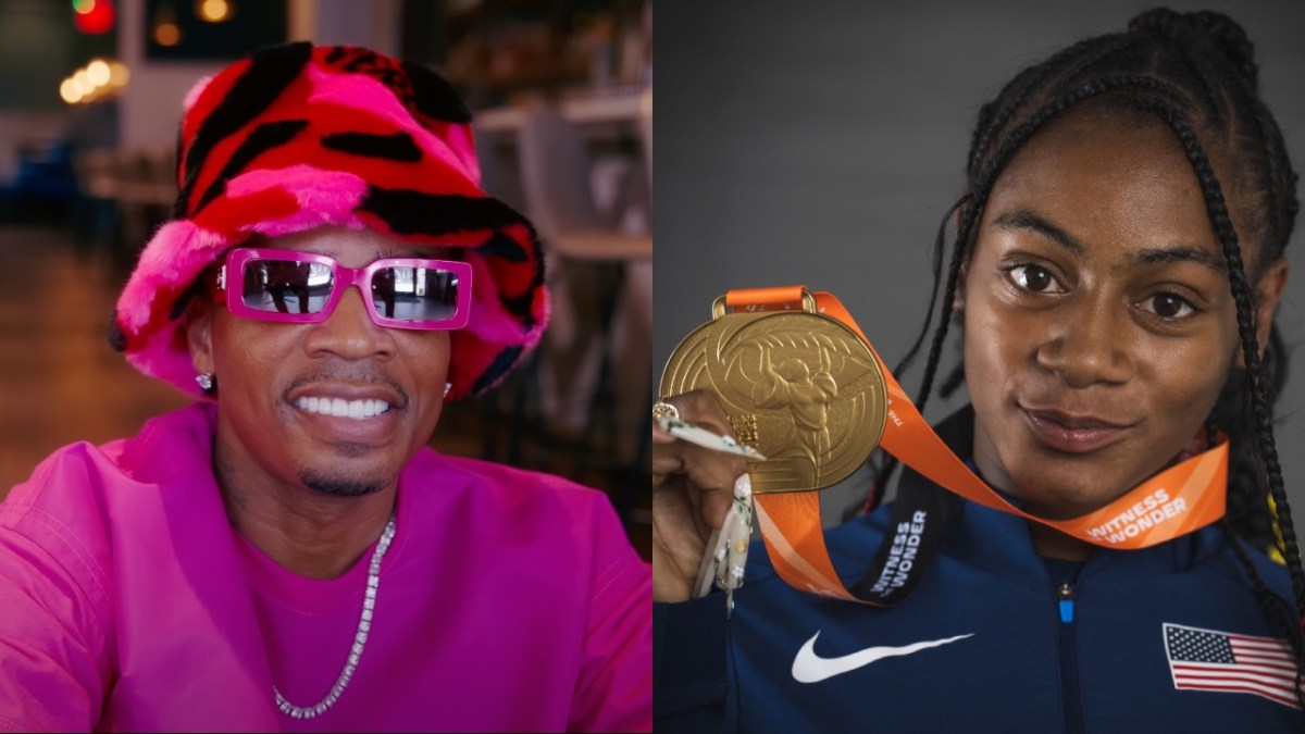 Plies Reacts To Sha’Carri Richardson’s World Championship Win