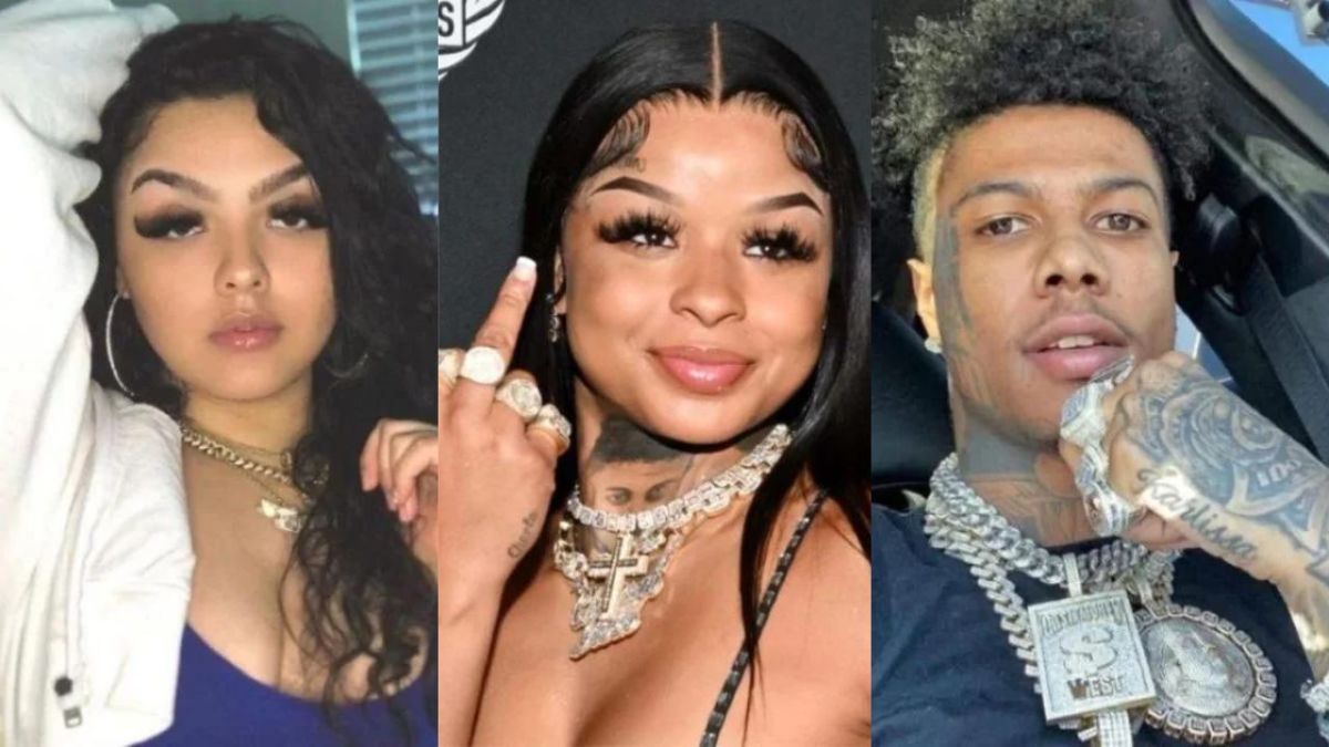 Blueface Aired Out By Girlfriend Jaidyn Alexis After Meeting His & Chrisean Rock's Child