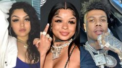 Blueface Aired Out By Girlfriend Jaidyn Alexis After Meeting His & Chrisean Rock's Child