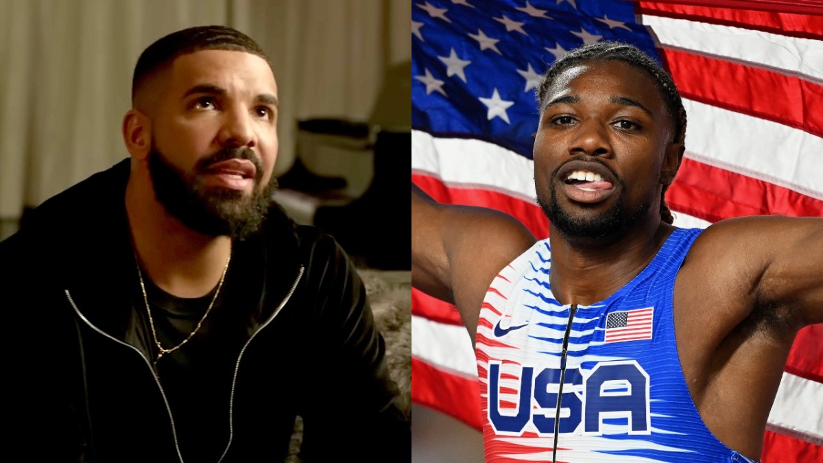 Drake Dissed By Track Star Noah Lyles Over NBA 'World Champions' Dig