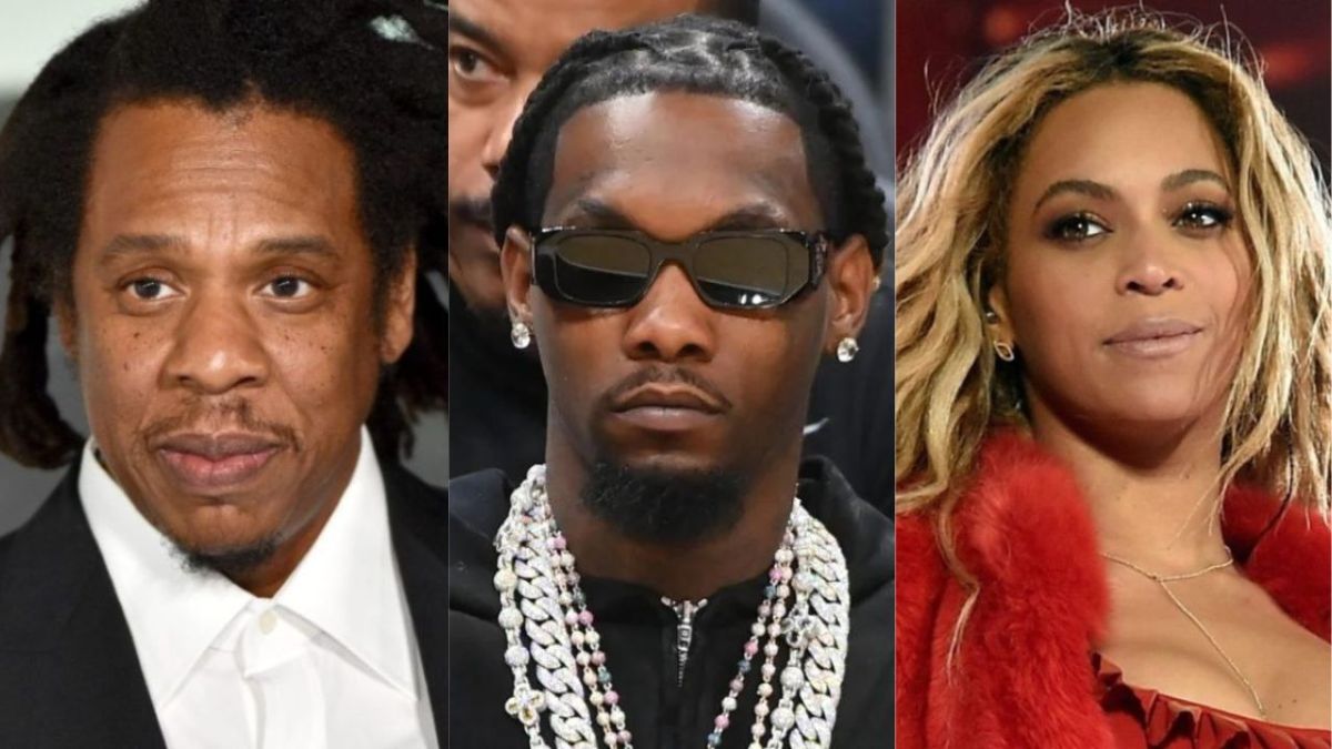 JAY-Z & Offset Teach The Electric Slide At Beyonce’s L.A. Renaissance Tour Stop