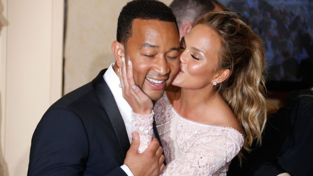 John Legend & Chrissy Teigen 'Save Room' For Their Love & Renew Wedding Vows In Italy