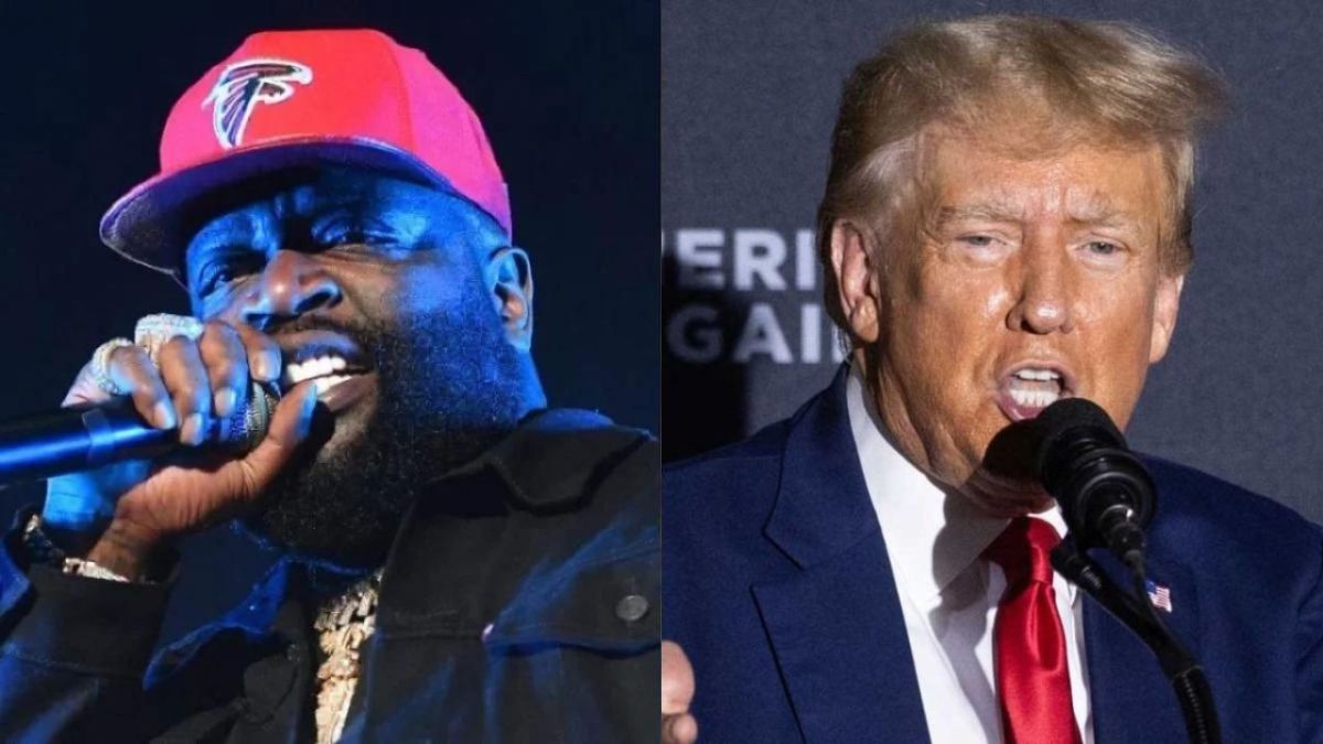 Rick Ross Claims 'Billionaire' Status With Donald Trump Private Jet Flex