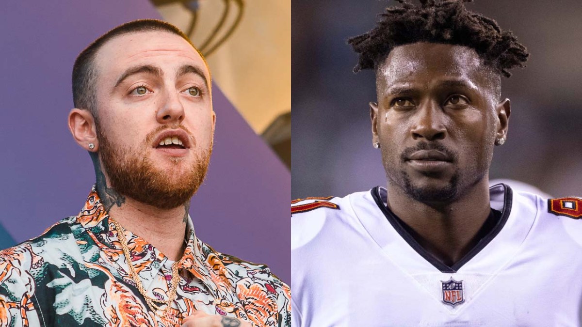 Mac Miller Fans Unhappy With Antonio Brown Over 'Disrespectful' Photo Of Late Rapper's Mother