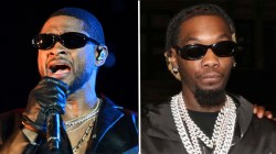 Usher Brings Out Offset During Paris Residency