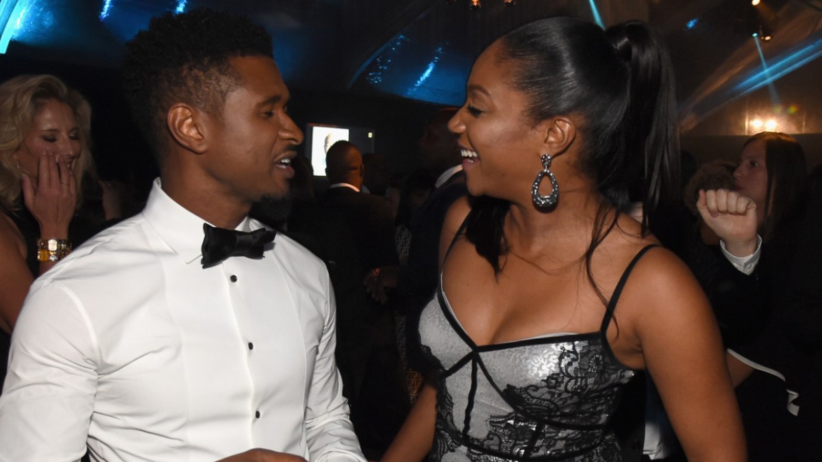 Usher's Shirtless Performance Sets Tiffany Haddish's Tongue Wagging — Literally