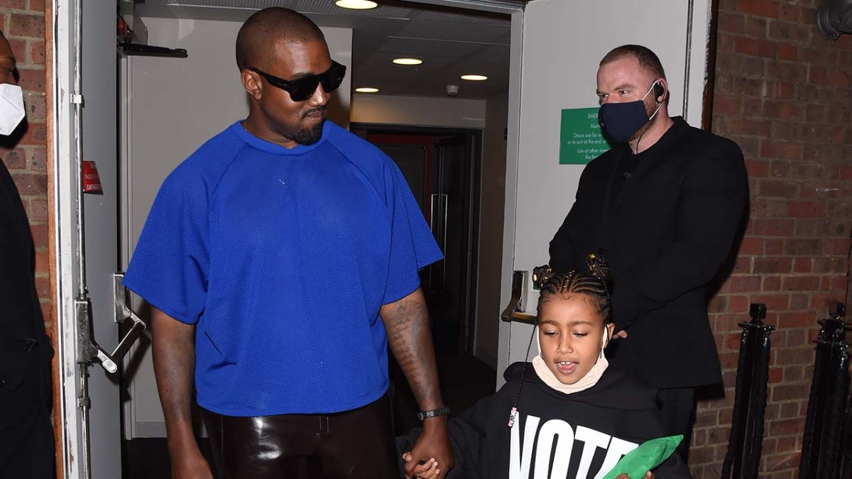 Kanye West Gets Some Quality One-On-One Time With Daughter North In Dubai