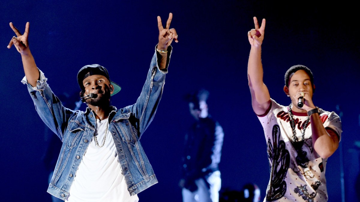 Ludacris & His ‘Brother For Life’ Usher Surprise With ‘Yeah!’ Performance In Las Vegas