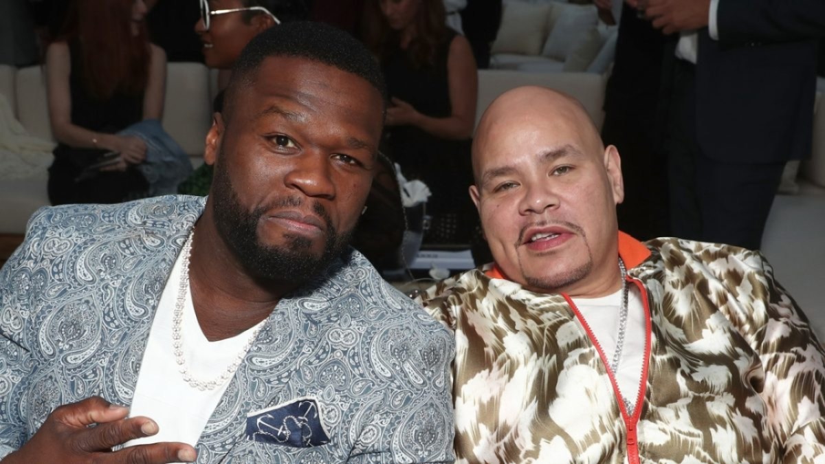 50 Cent & Fat Joe Spend Christmas Day Together Courtside Watching New York Knicks